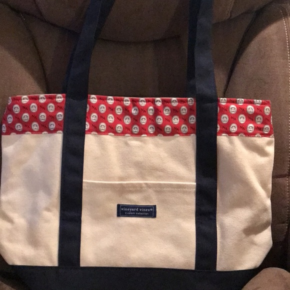 Vineyard Vines Custom Collection Canvas Tote - Picture 2 of 8